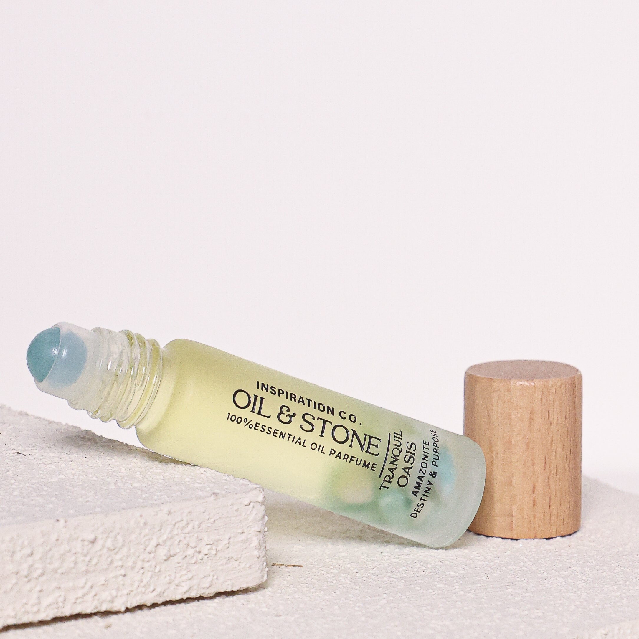 FRANKINCENSE & MYRRH / TRANQUIL OASIS - AMAZONITE PREMIUM OIL PERFUME