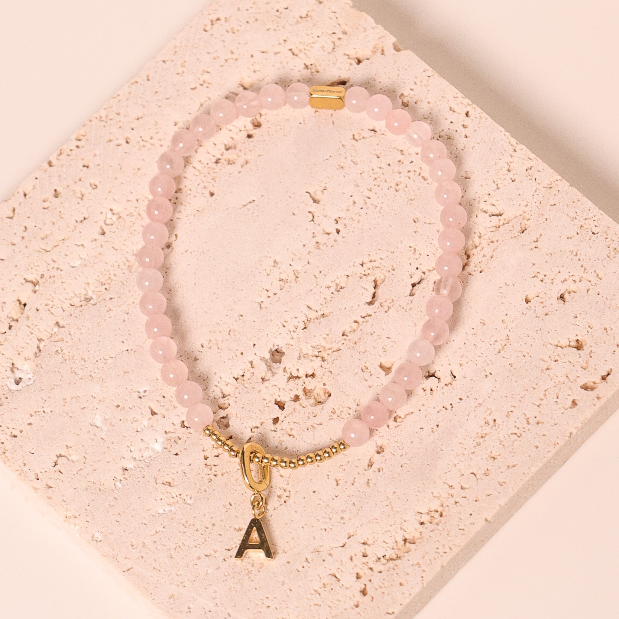 CHARM STACKER - ROSE QUARTZ