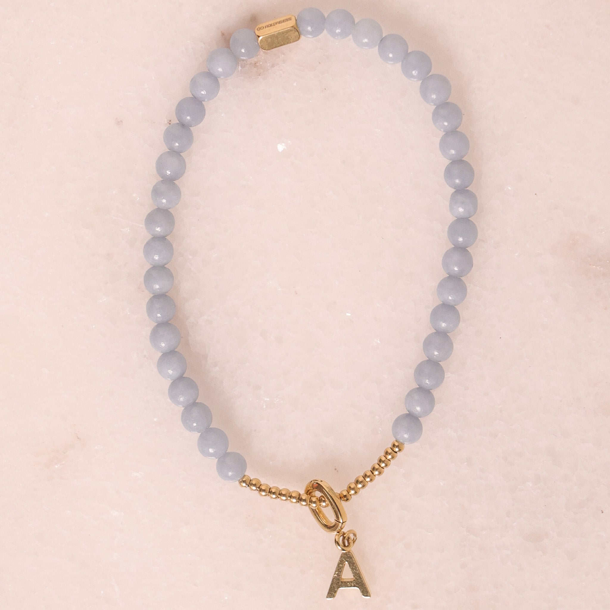 CHARM STACKER - BLUE ANGELITE