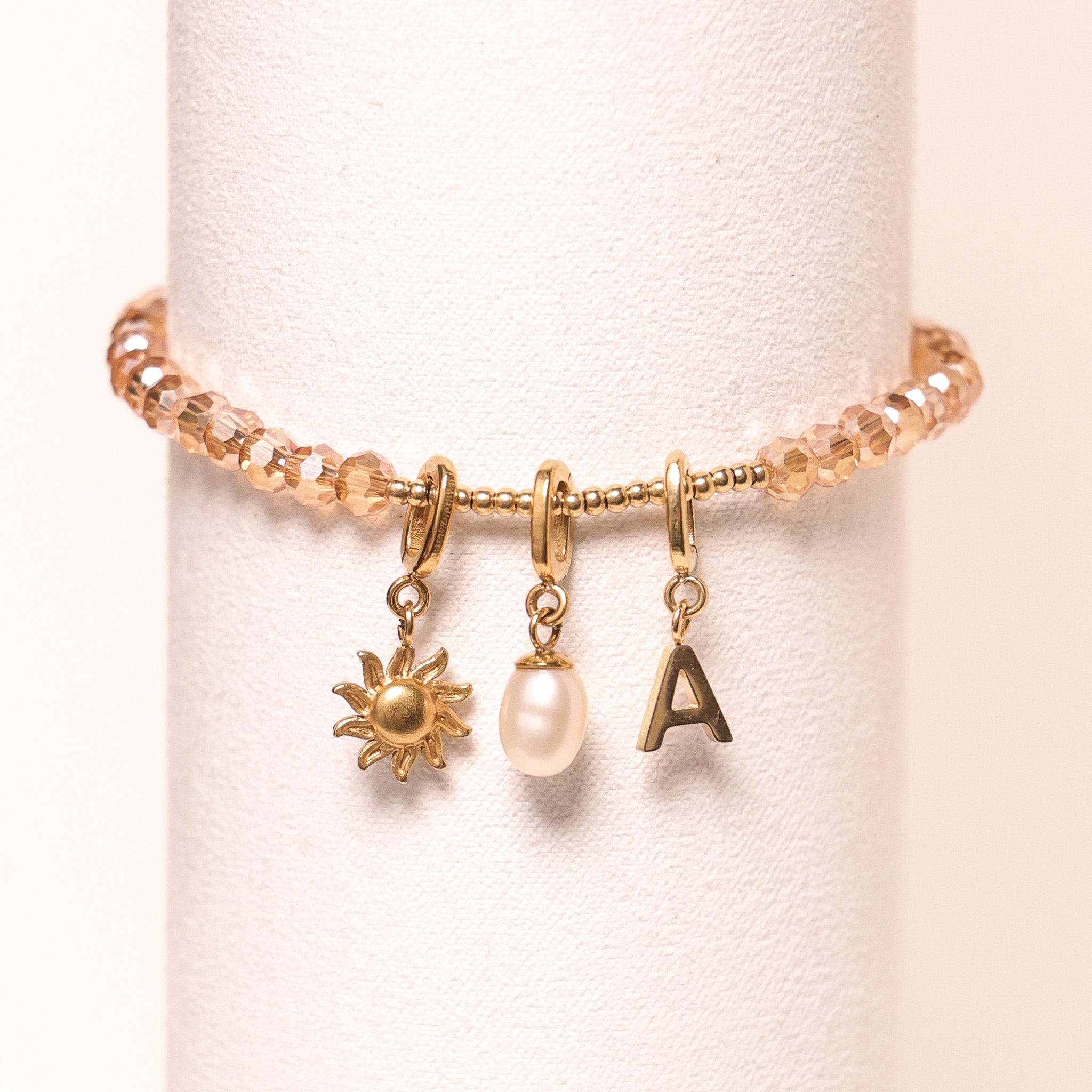 CHARM STACKER - AMBER CRYSTAL