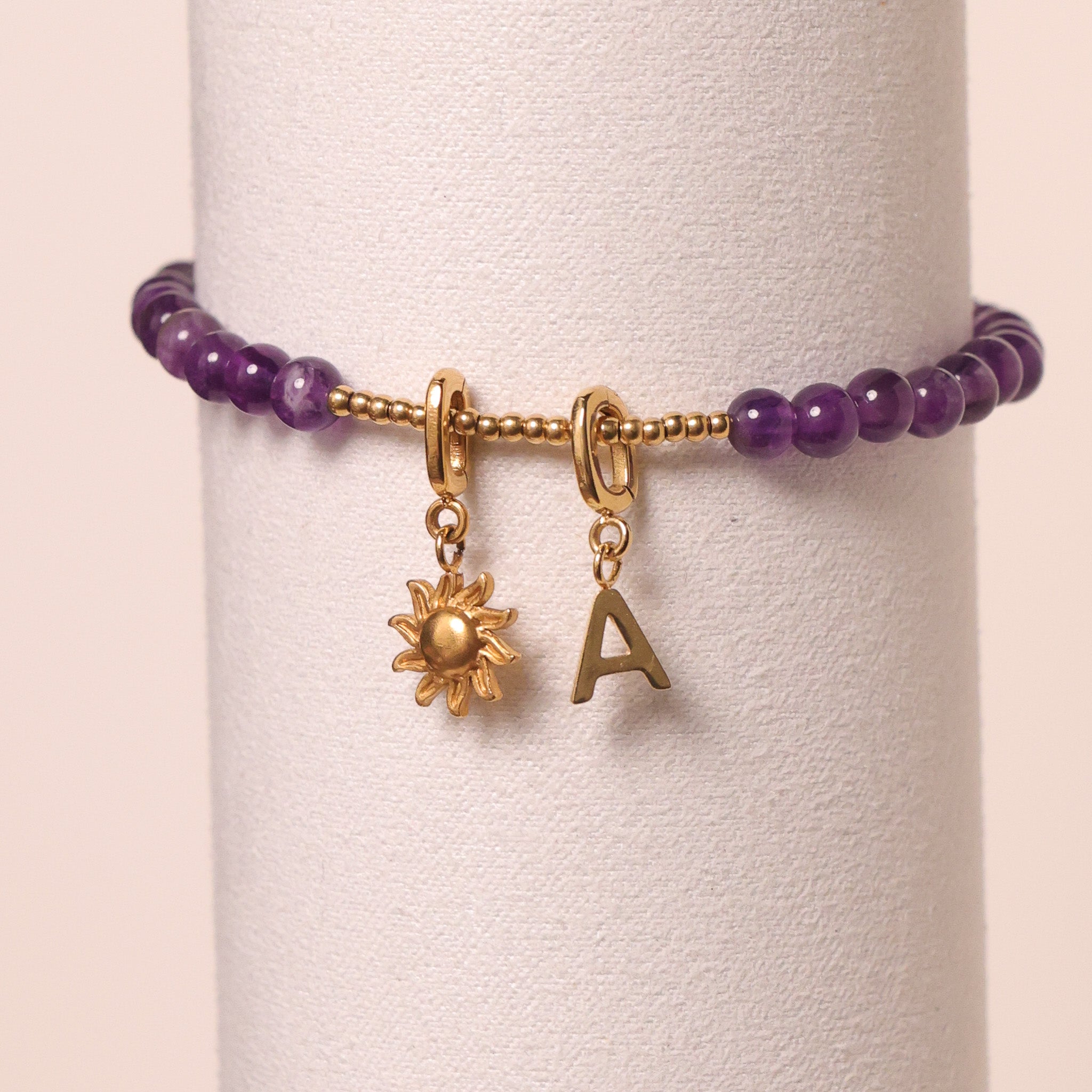 CHARM STACKER - AMETHYST