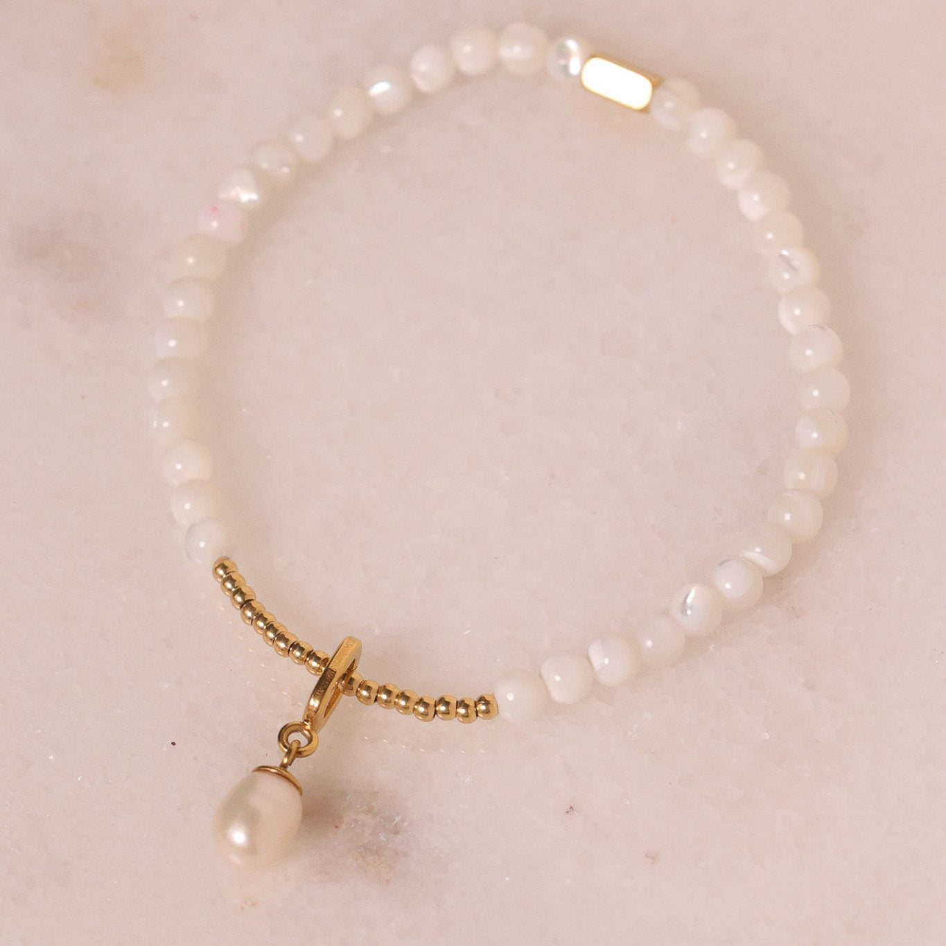 CHARM STACKER - MOTHER OF PEARL