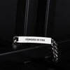 FORGED IN FIRE - MEN'S CHAIN BRACELET