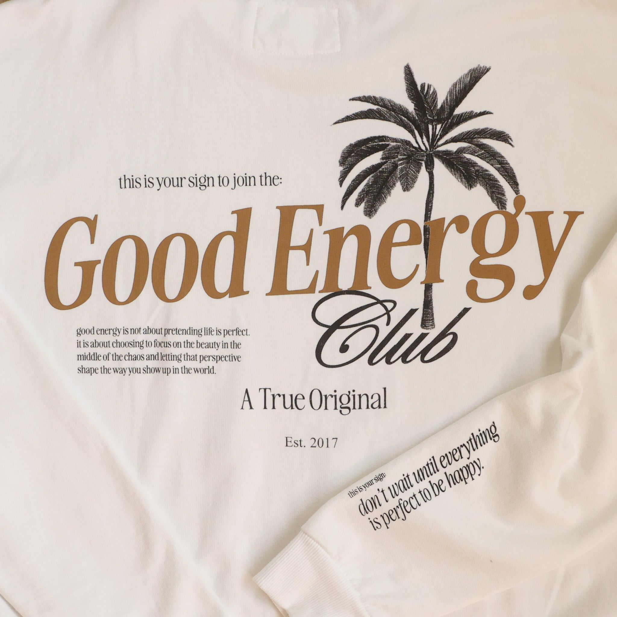 GOOD ENERGY CLUB - CREWNECK