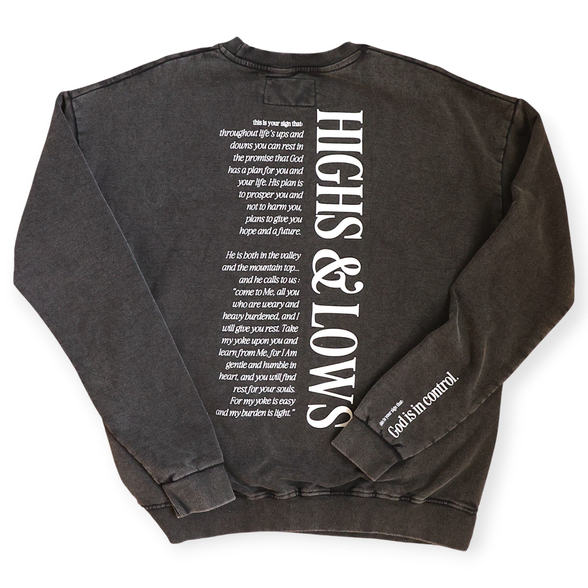 HIGHS AND LOWS - CREWNECK