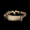 I LOVE YOU TO THE MOON AND BACK - MEN'S CHAIN BRACELET