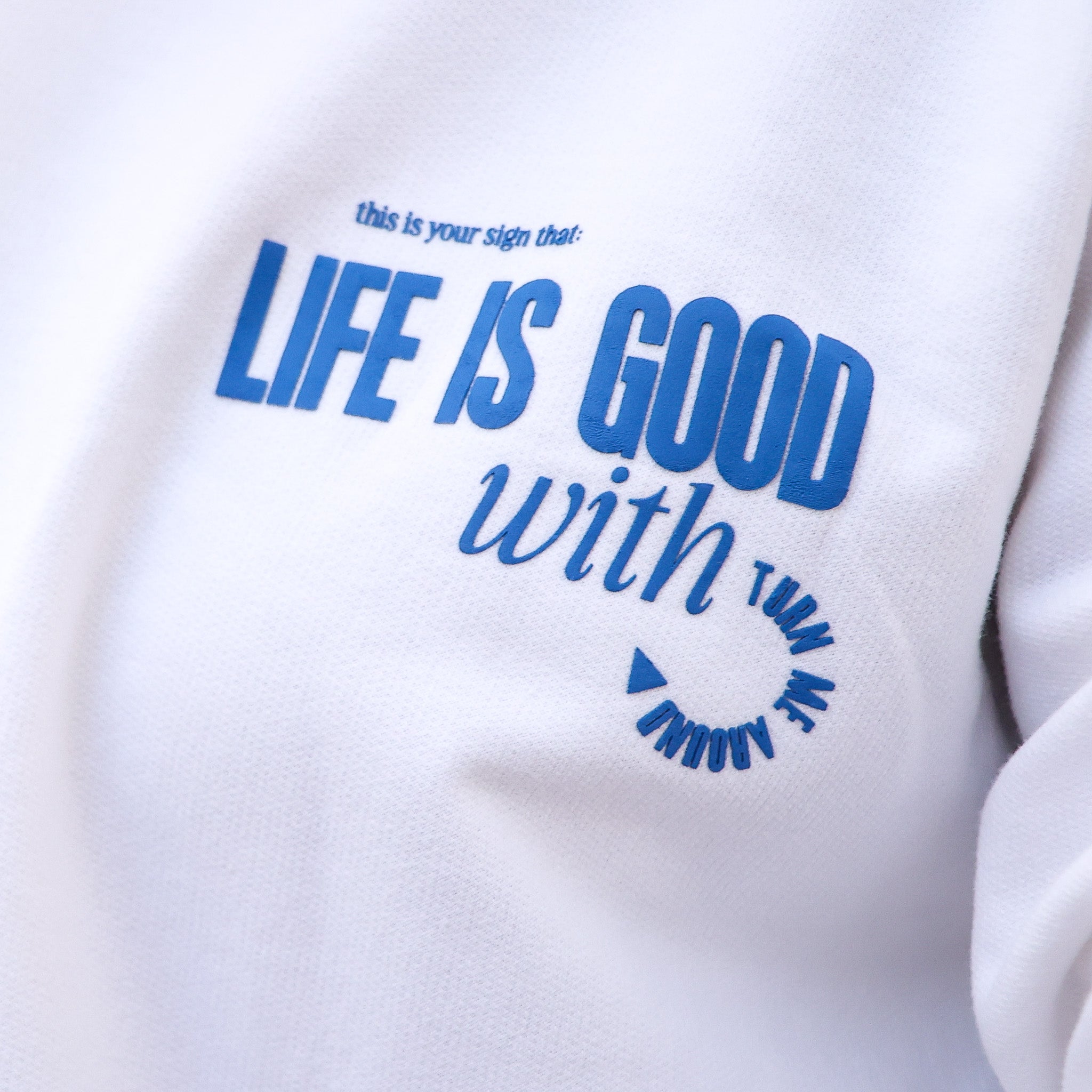 LIFE IS GOOD - CREWNECK