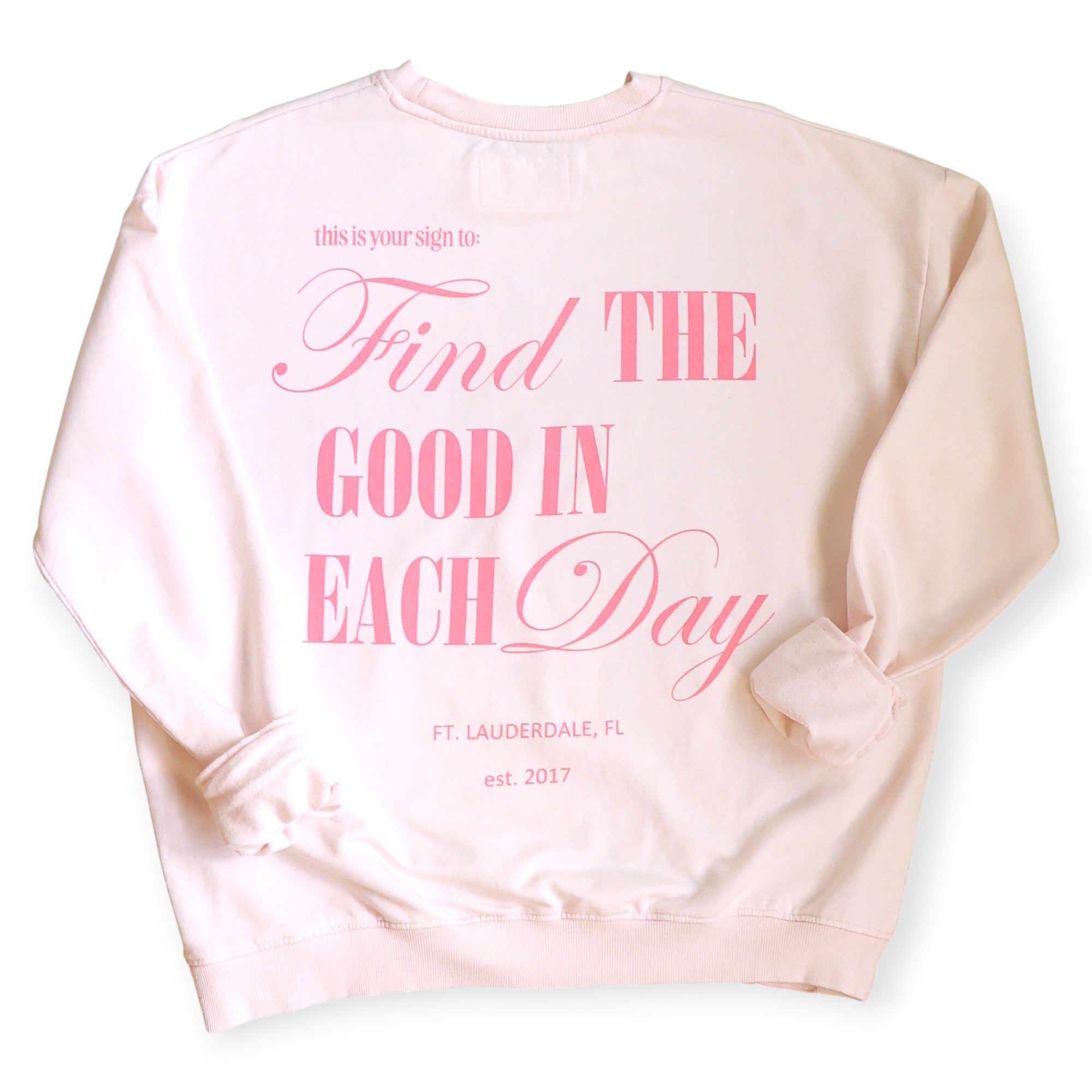 FIND THE GOOD - CREWNECK