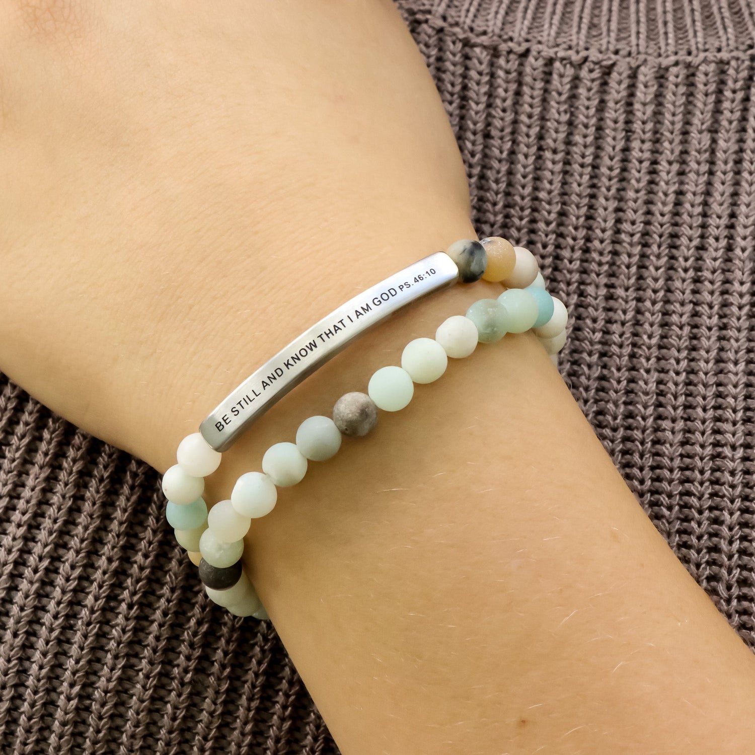 BE STILL AND KNOW THAT I AM GOD PS 46:10 - Inspiration Co.