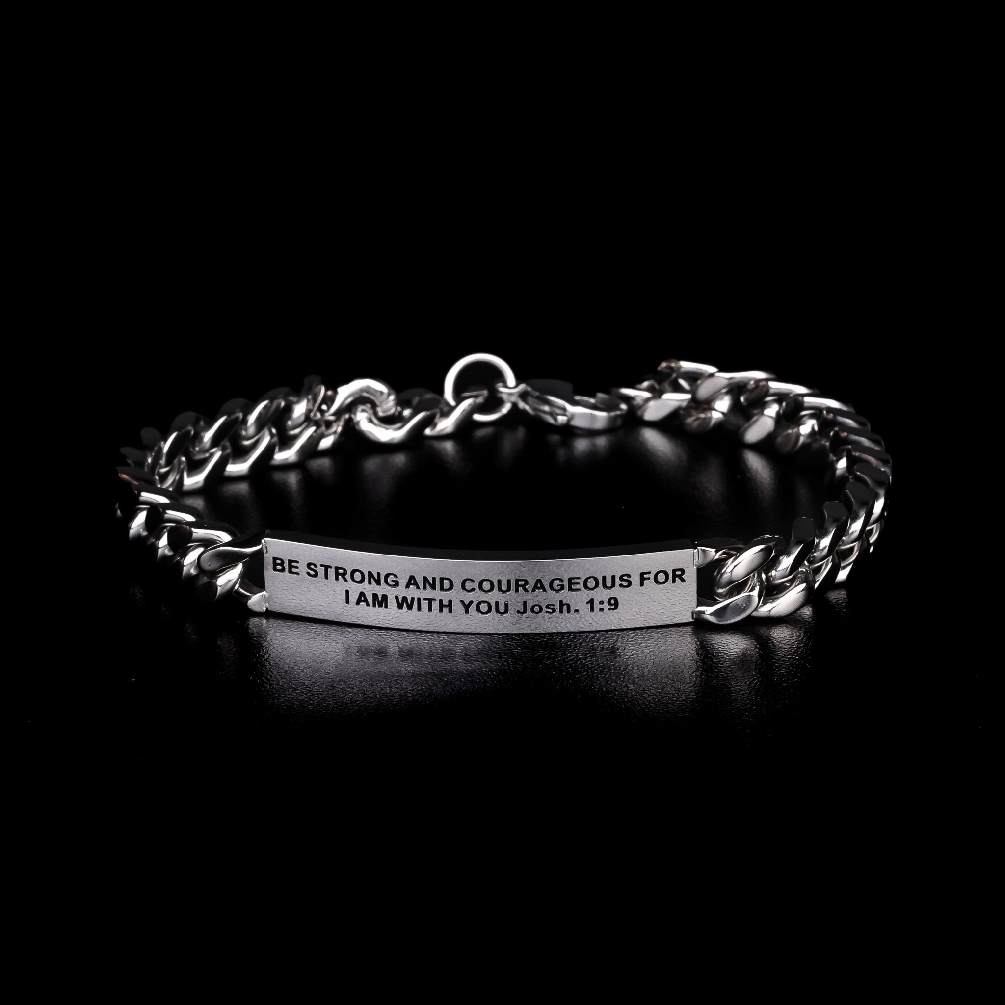 BE STRONG AND COURAGEOUS FOR I AM WITH YOU - MEN&