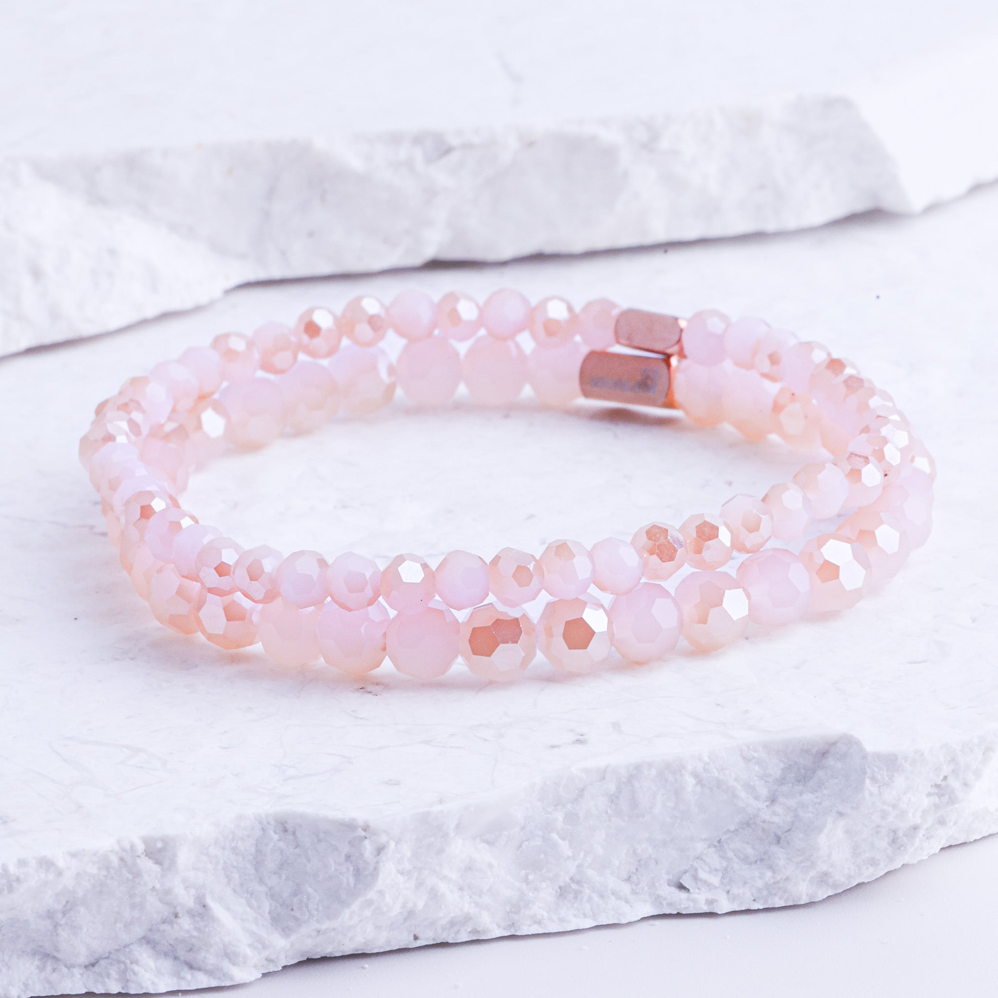 FREE PINK JADE 6MM CRYSTAL BRACELET (1 gift per cart) - Inspiration Co.