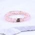 PINK JADE CRYSTAL - ACCENT BRACELET - Inspiration Co.