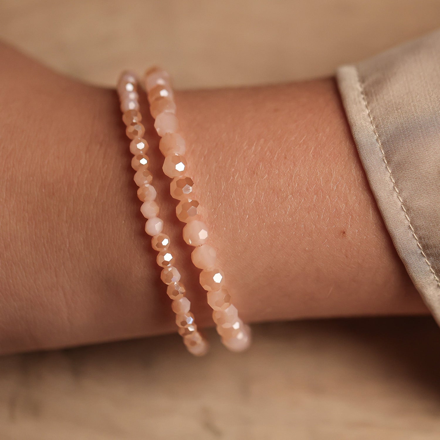PINK JADE CRYSTAL - ACCENT BRACELET - Inspiration Co.