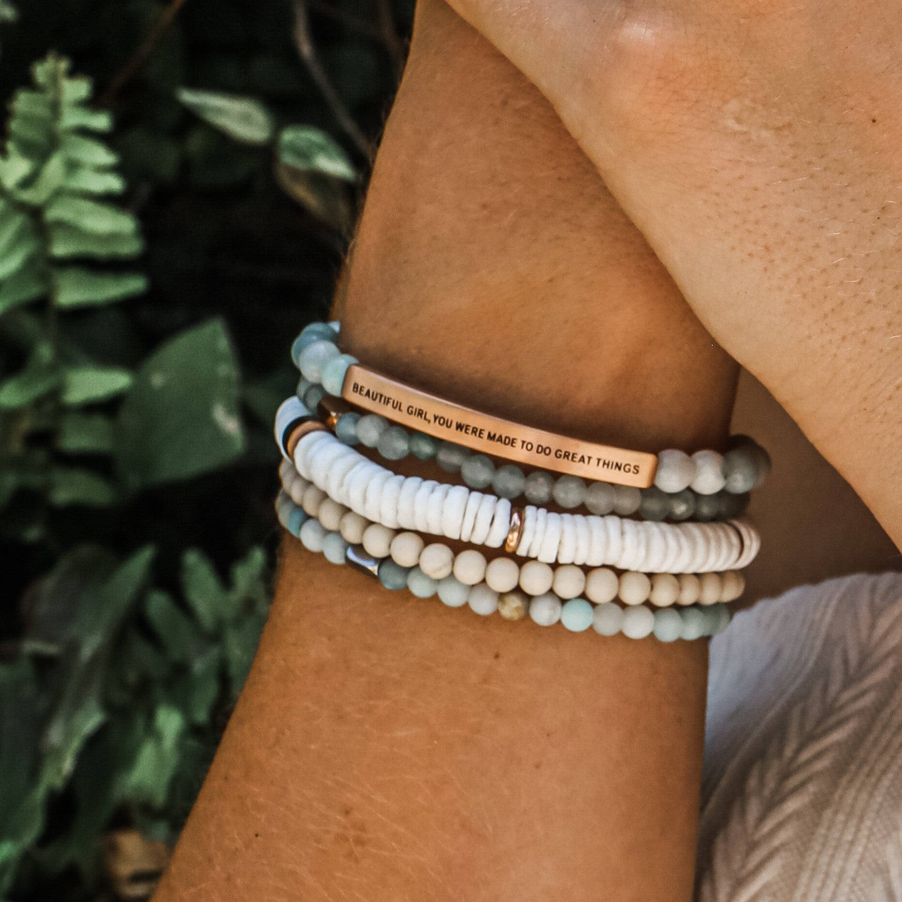 PUKA SHELLS - ACCENT BRACELET - Inspiration Co.