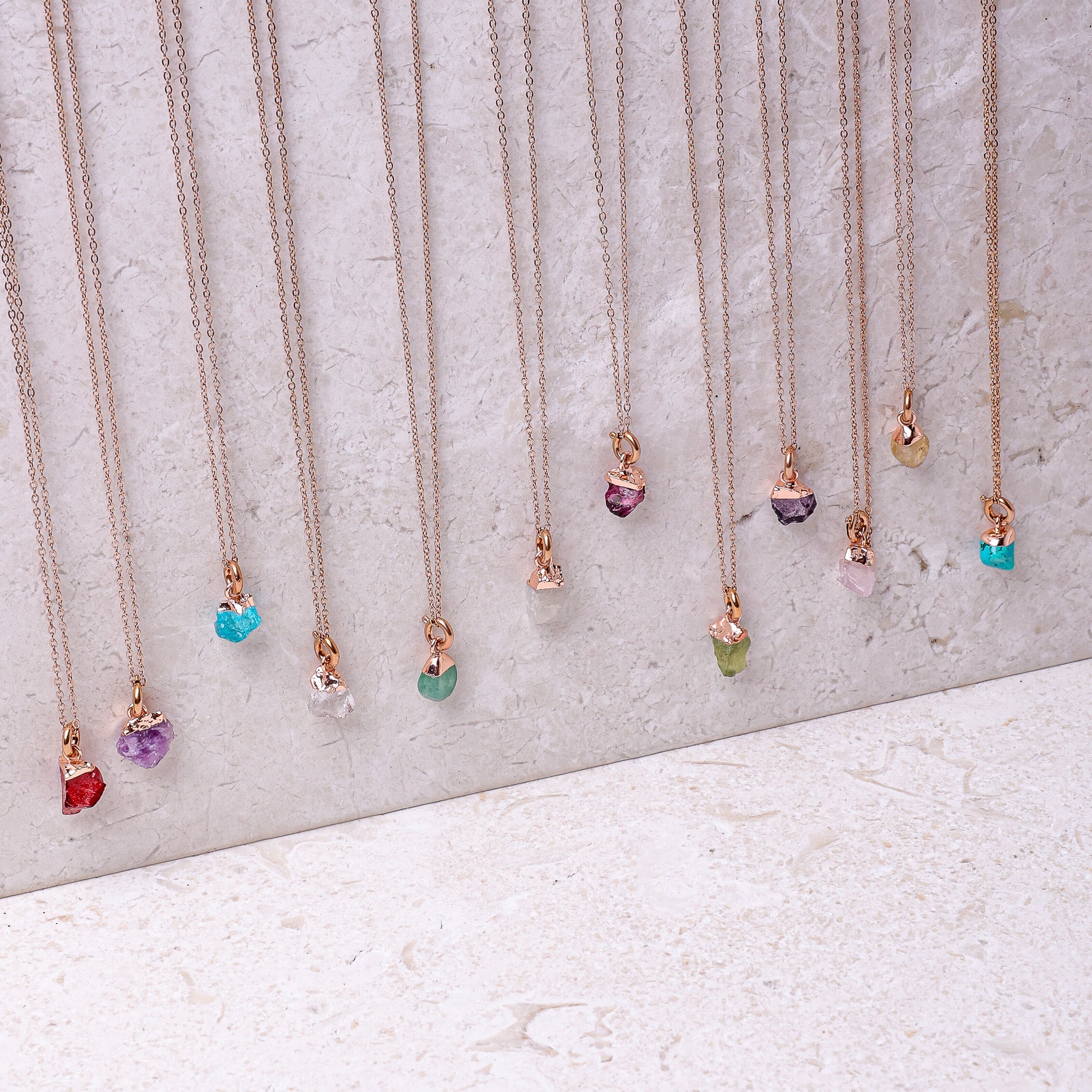 Turquoise(DEC) Raw Birthstone Charm - Inspiration Co.