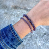 AMETHYST- ACCENT BRACELET