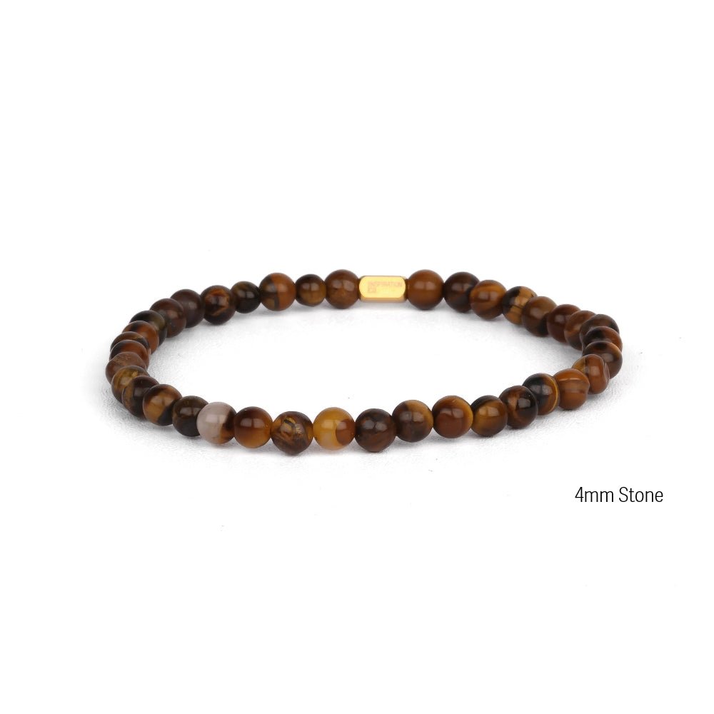 ACCENT BRACELET - TIGER EYE - Inspiration Co.