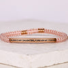 ALWAYS MY DAUGHTER, FOREVER MY FRIEND ROPE BRACELET - Inspiration Co.