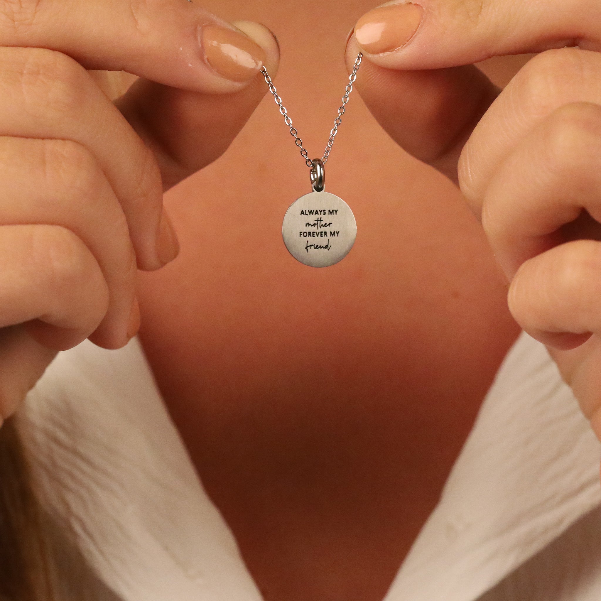 ALWAYS MY MOTHER, FOREVER MY FRIEND PENDANT - Inspiration Co.