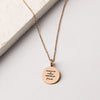 ALWAYS MY MOTHER, FOREVER MY FRIEND PENDANT - Inspiration Co.