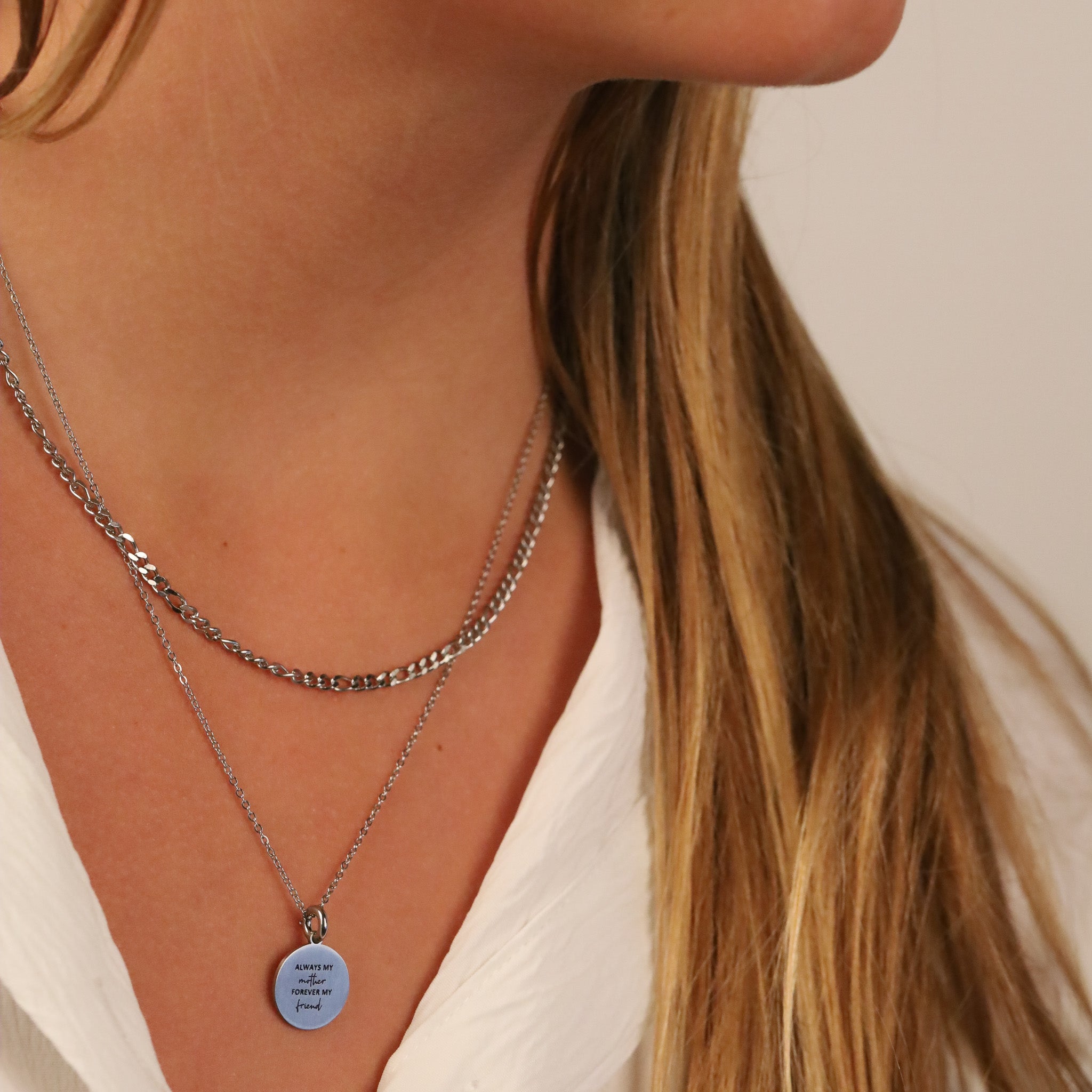 ALWAYS MY MOTHER, FOREVER MY FRIEND PENDANT - Inspiration Co.