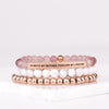 ALWAYS MY MOTHER MULTI STONE GIFT SET - PINK - Inspiration Co.