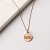 BEAUTIFUL GIRL, YOU WERE MADE TO DO GREAT THINGS PENDANT - Inspiration Co.