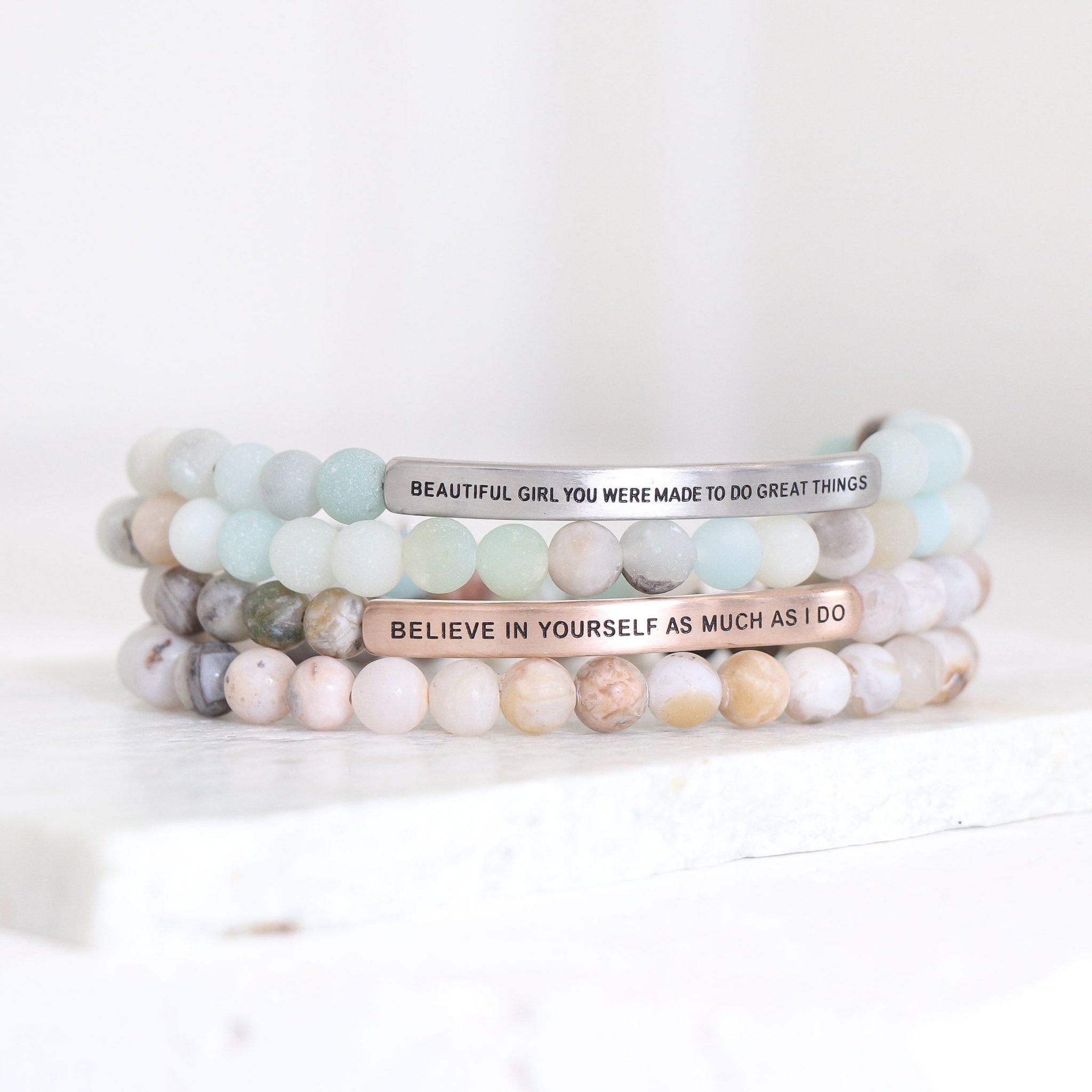 "BELIEVE IN YOURSELF" & "BEAUTIFUL GIRL" Bundle Deal - Inspiration Co.