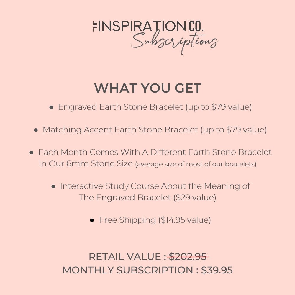 Bloom Box - Monthly Subscription Box - Inspiration Co.