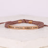 BRAVE - STRONG - HUMBLE - KIND ROPE BRACELET - Inspiration Co.