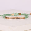BRAVE - STRONG - HUMBLE - KIND ROPE BRACELET - Inspiration Co.