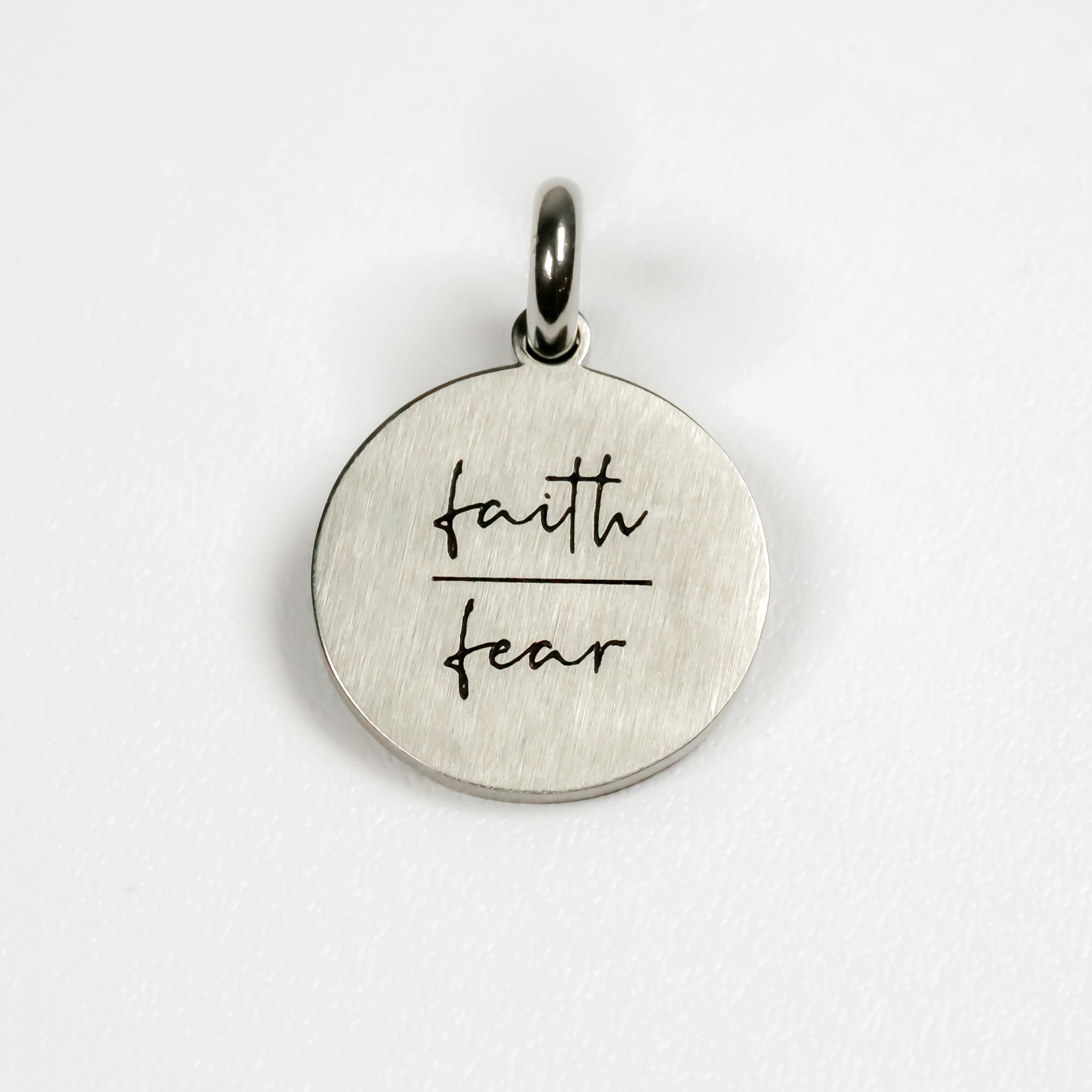 FAITH OVER FEAR PENDANT - Inspiration Co.