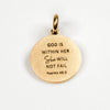 GOD IS WITHIN HER SHE WILL NOT FAIL PENDANT - Inspiration Co.