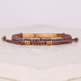 GOD IS WITHIN HER, SHE WILL NOT FAIL ROPE BRACELET - Inspiration Co.