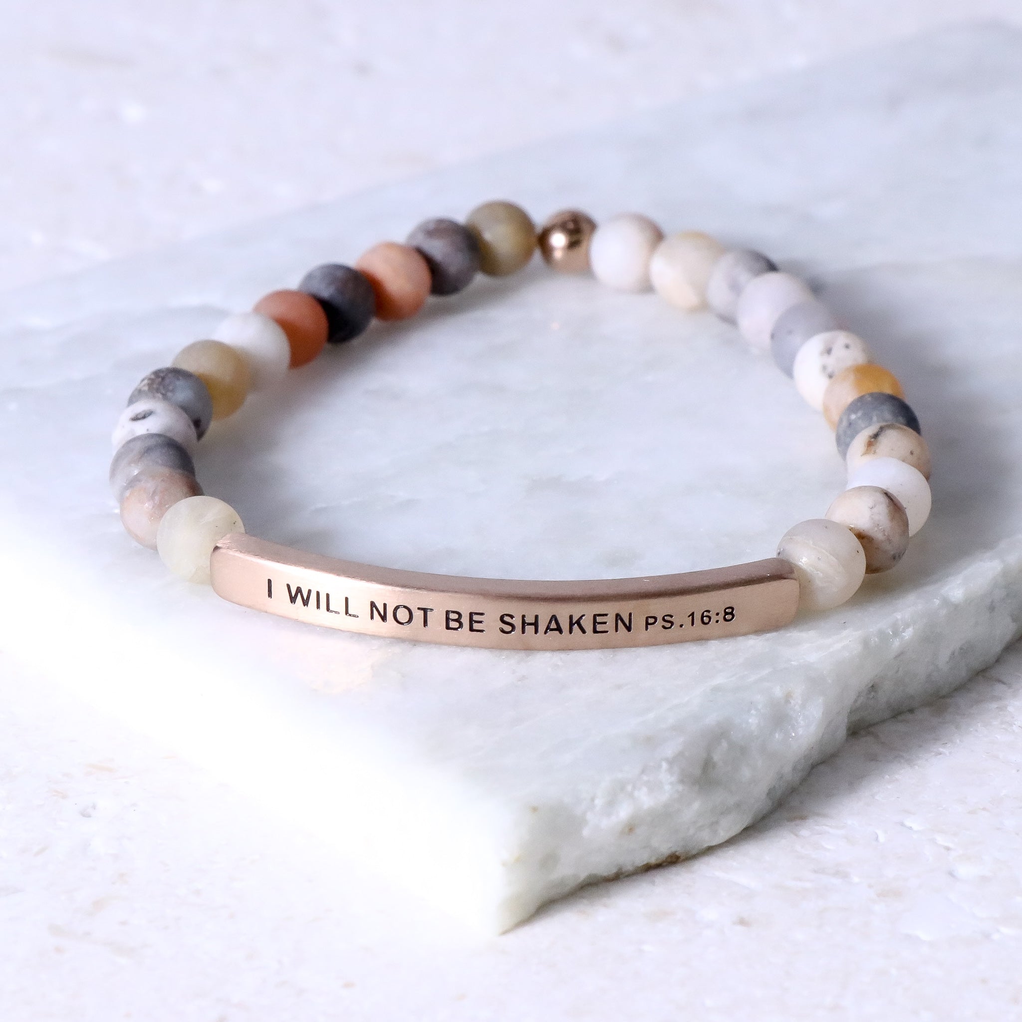 I WILL NOT BE SHAKEN PSALMS 16:8 - Inspiration Co.