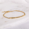 KIND HEART - FIERCE MIND - BRAVE SPIRIT - DAINTY CHAIN BRACELET - Inspiration Co.