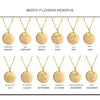 MARIGOLD BIRTH-FLOWER PENDANT - Inspiration Co.