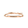 OUR MIRACLE - KIDS CHAIN BRACELET - Inspiration Co.