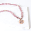 PINK QUARTZ MANA NECKLACE - Inspiration Co.