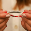 SHE BELIEVED SHE COULD SO SHE DID ROPE BRACELET - Inspiration Co.