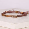 SHE BELIEVED SHE COULD SO SHE DID ROPE BRACELET - Inspiration Co.
