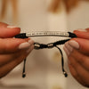 SHE BELIEVED SHE COULD SO SHE DID ROPE BRACELET - Inspiration Co.