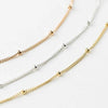 STUDDED CHAIN NECKLACE - Inspiration Co.