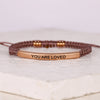 YOU ARE LOVED ROPE BRACELET - Inspiration Co.