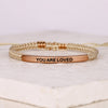 YOU ARE LOVED ROPE BRACELET - Inspiration Co.