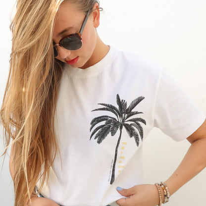 CHILL VIBES - CROP TEE
