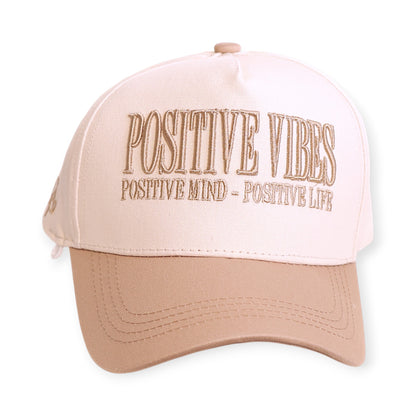 HAT- POSITIVE VIBES - POSITIVE MIND - POSITIVE LIFE