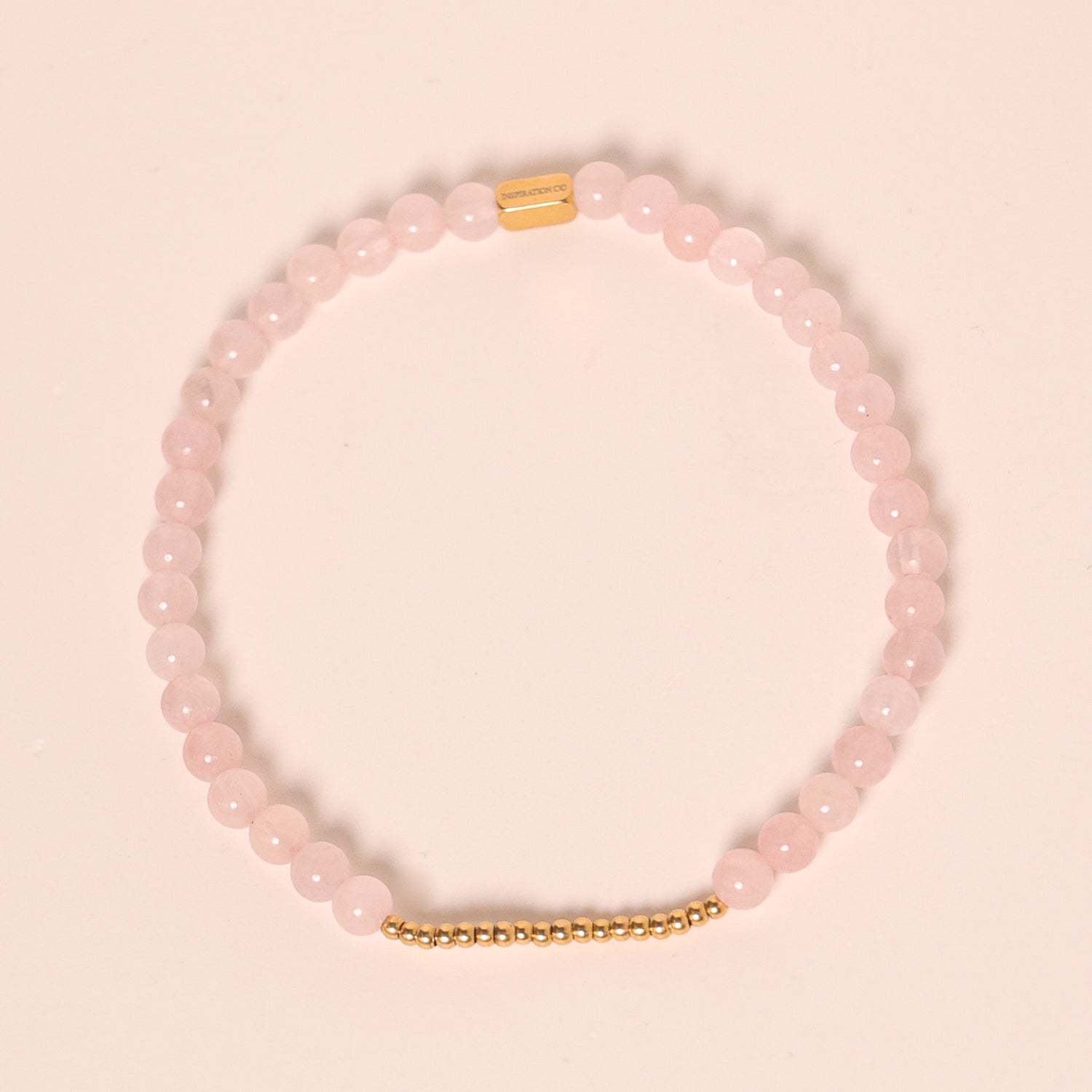 CHARM STACKER - ROSE QUARTZ