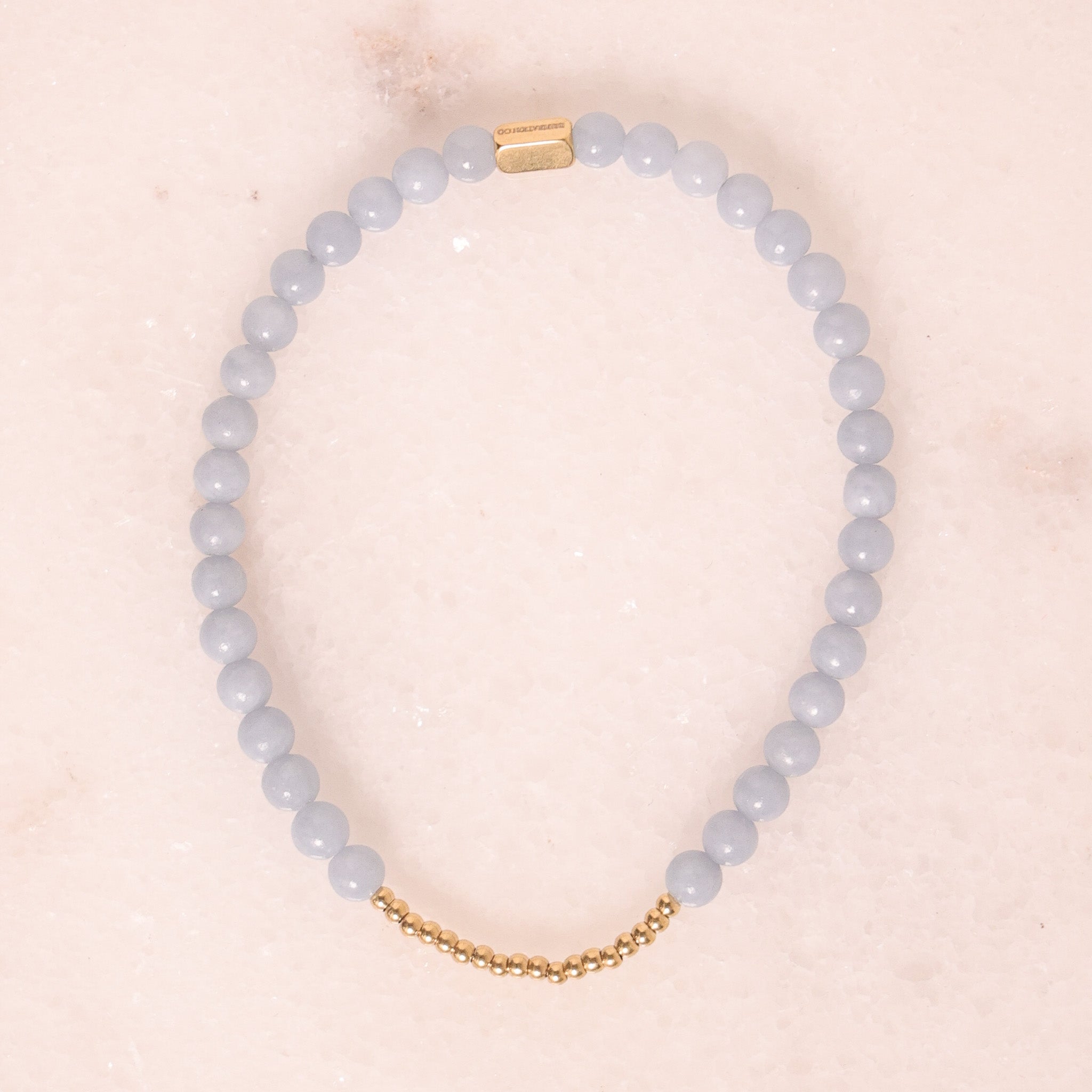 CHARM STACKER - BLUE ANGELITE