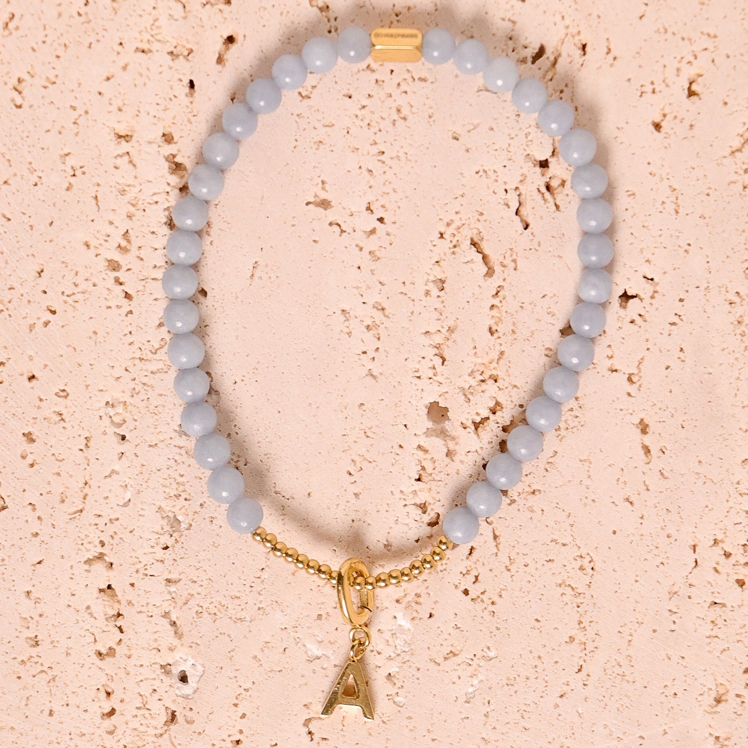 CHARM STACKER - BLUE ANGELITE